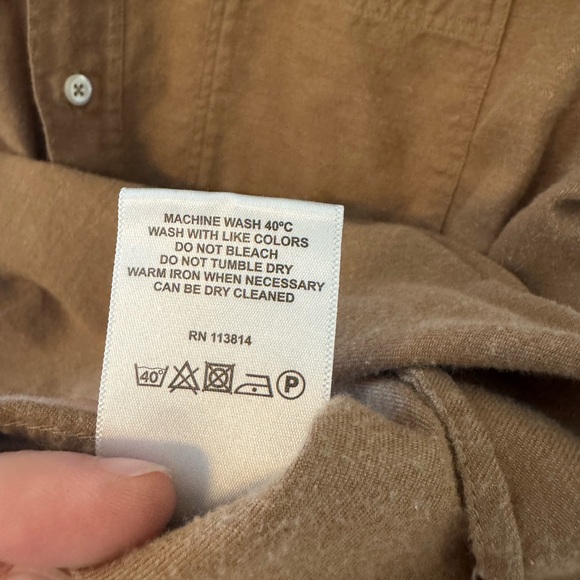 LIKE NEW Billy Reid Long Sleeve Button Down Shirt size Medium - Picture 4 of 8